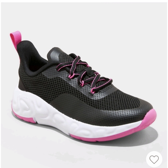 all in motion Other - All In Motion Kids Camren Performance Sneakers Black/Pink  Size 2